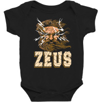 Zeus God Of Lightning Retro Greek Mythological Pre Baby Bodysuit | Artistshot