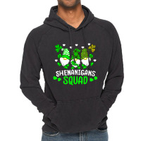 Funny Time For Shenanigans Squad St Patricks Day G Vintage Hoodie | Artistshot