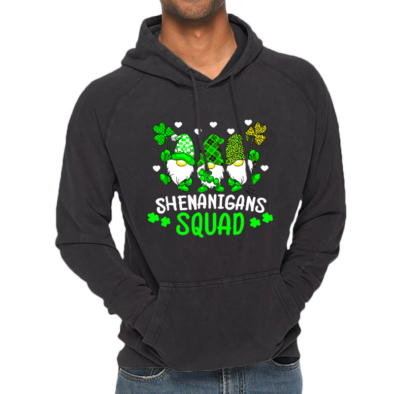 Funny Time For Shenanigans Squad St Patricks Day G Vintage Hoodie by JESSICAMARTINA | Artistshot