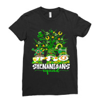 Funny Time For Shenanigans Squad St Patricks Day G Ladies Fitted T-shirt | Artistshot