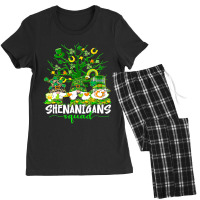 Funny Time For Shenanigans Squad St Patricks Day G Women's Pajamas Set | Artistshot