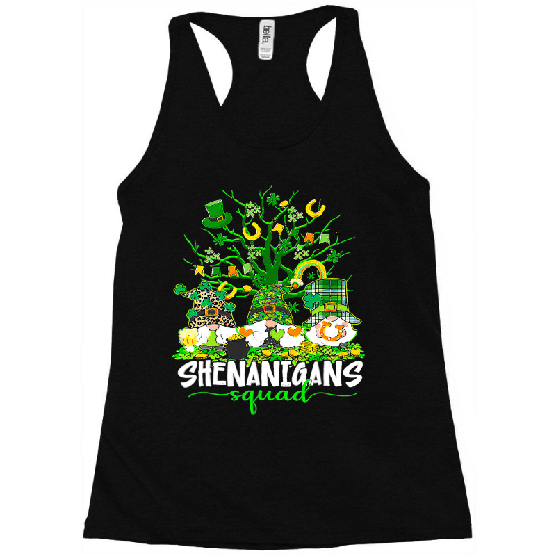 Funny Time For Shenanigans Squad St Patricks Day G Racerback Tank by JESSICAMARTINA | Artistshot