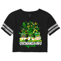 Funny Time For Shenanigans Squad St Patricks Day G Scorecard Crop Tee | Artistshot