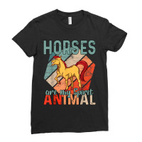 Horses Are My Spirit Animal 31 Ladies Fitted T-shirt | Artistshot