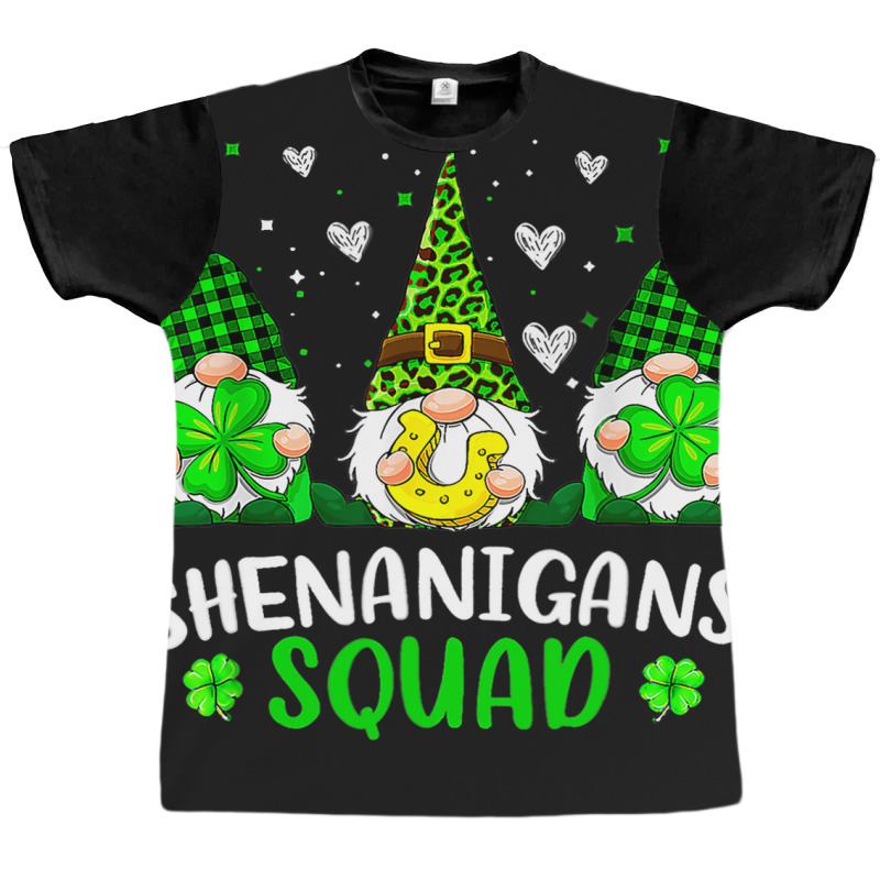 Funny Time For Shenanigans Squad St Patricks Day G Graphic T-shirt by JESSICAMARTINA | Artistshot