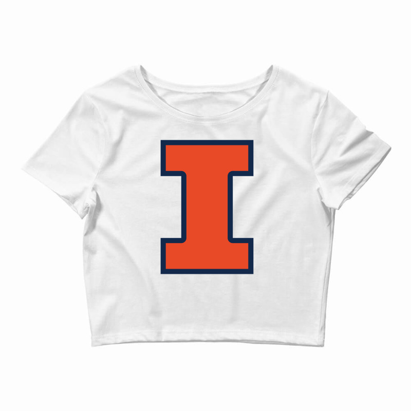 Illinois Fighting Illini, University Of Illinois, Uiuc, Geari Crop Top by graysonnicholas9 | Artistshot