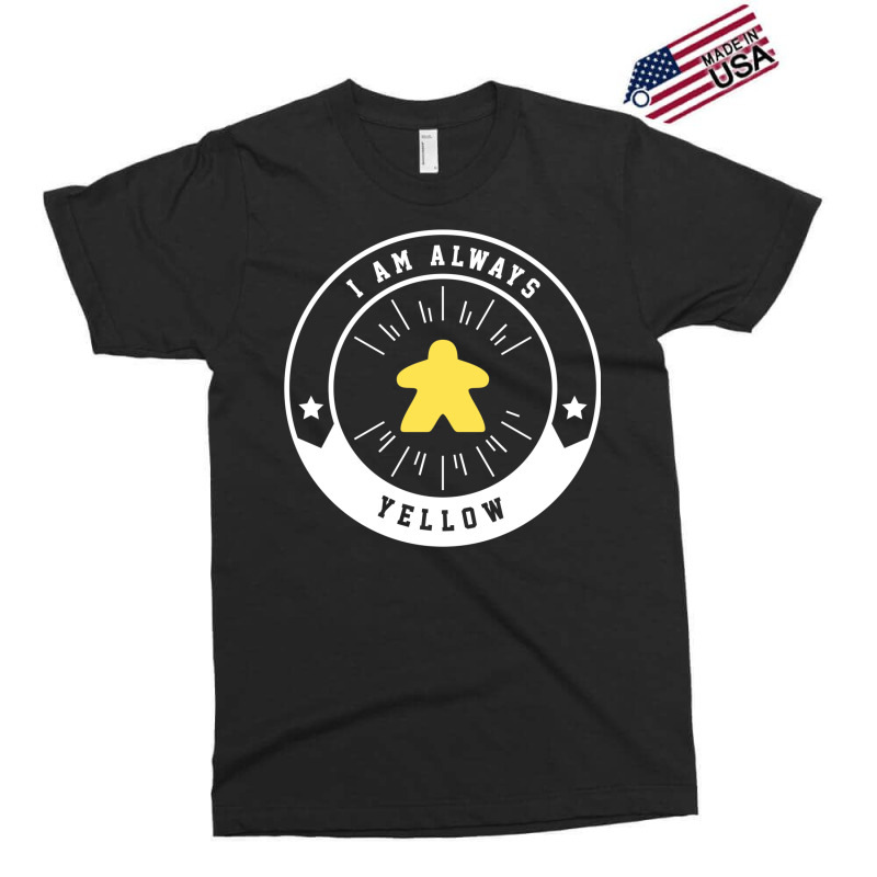 I Am Always Yellow Meeple   Board Games And Meeple Exclusive T-shirt by slavissweersq | Artistshot