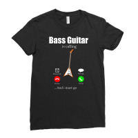 Bass Guitar Bassist Guitarist Gift Instrument (9) Ladies Fitted T-shirt | Artistshot