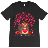 Beaver Animal Lover Funny Beaver Valentines Day He T-shirt | Artistshot