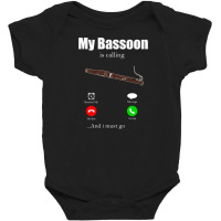 Bassoon Bassoon Orchestra Musical Instrument Oboe Baby Bodysuit | Artistshot