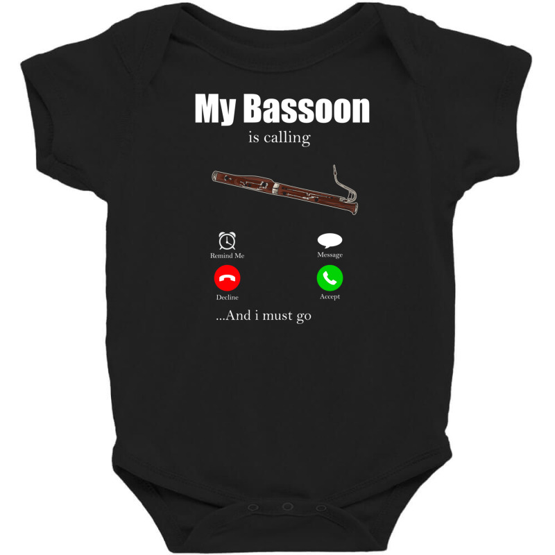 Bassoon Bassoon Orchestra Musical Instrument Oboe Baby Bodysuit by ChuArt. | Artistshot