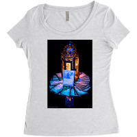 Light Up The Gathering (blue) Women's Triblend Scoop T-shirt | Artistshot