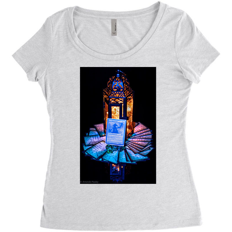 Light Up The Gathering (blue) Women's Triblend Scoop T-shirt by saylevongalx | Artistshot