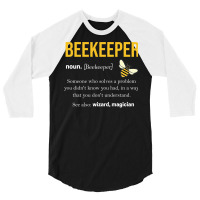 Beekeeper Gift Bee Wasp Nectar Honey Wasp (4) 3/4 Sleeve Shirt | Artistshot