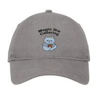 Magic The Cattering   Russian Blue Adjustable Cap | Artistshot