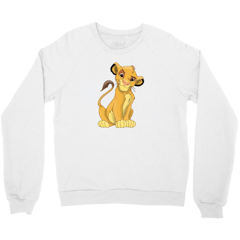 Simba   Lion King Crewneck Sweatshirt by dorothysmith | Artistshot