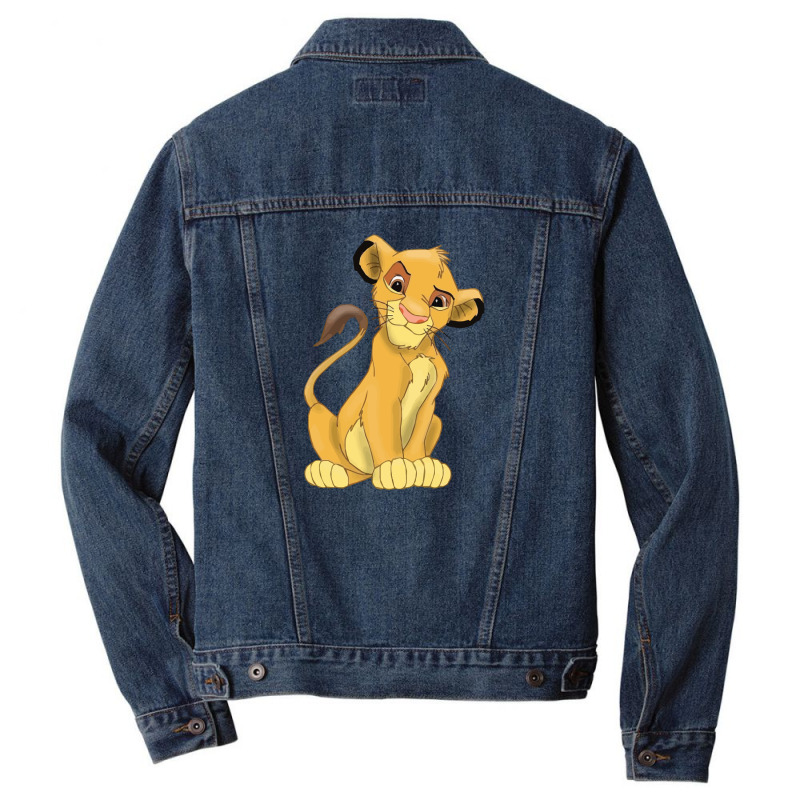 Simba   Lion King Men Denim Jacket by dorothysmith | Artistshot