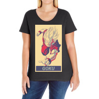 Goku Ladies Curvy T-shirt | Artistshot