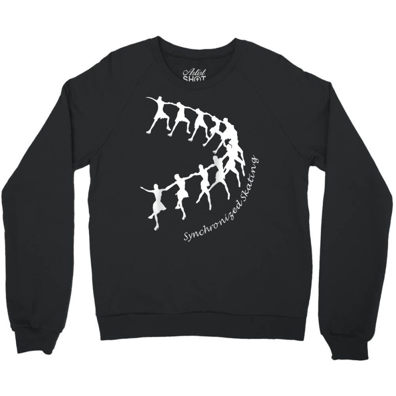 Synchronized Skating Ina Bauer Line  Figure Skatin Crewneck Sweatshirt by ewubea | Artistshot