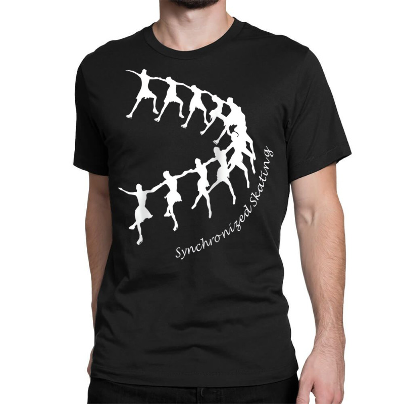 Synchronized Skating Ina Bauer Line  Figure Skatin Classic T-shirt by ewubea | Artistshot