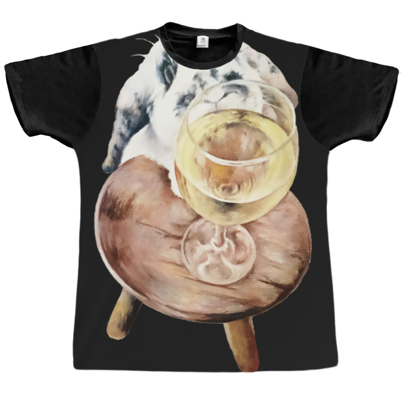 Bunny T Shirtall A Girl Needs Is Bunny And Wine! Graphic T-shirt | Artistshot