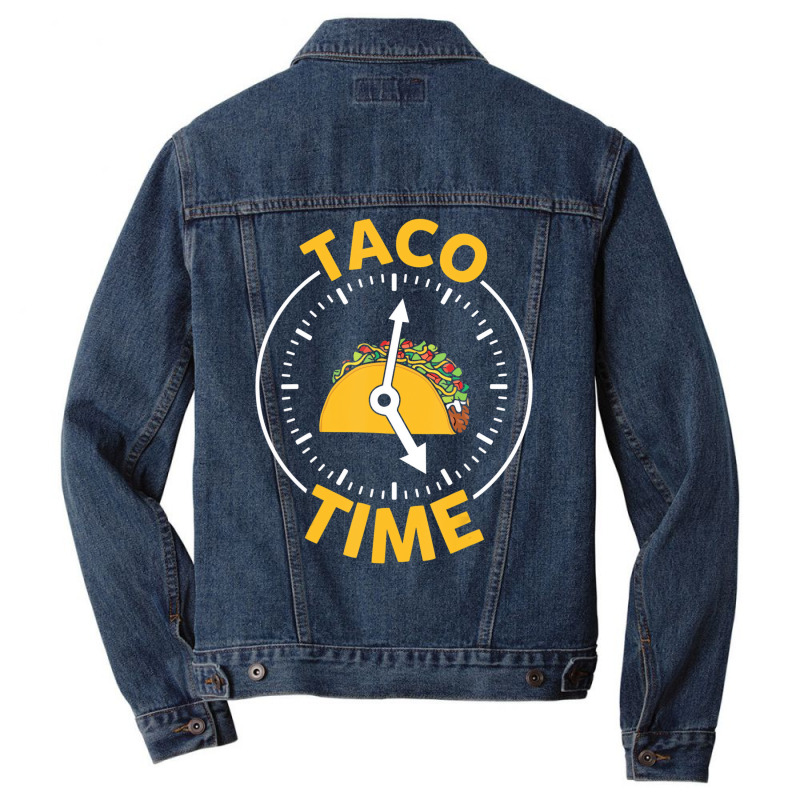 Taco Time Shirt Cinco De Mayo Men Women Kids Boys Men Denim Jacket by ewubea | Artistshot