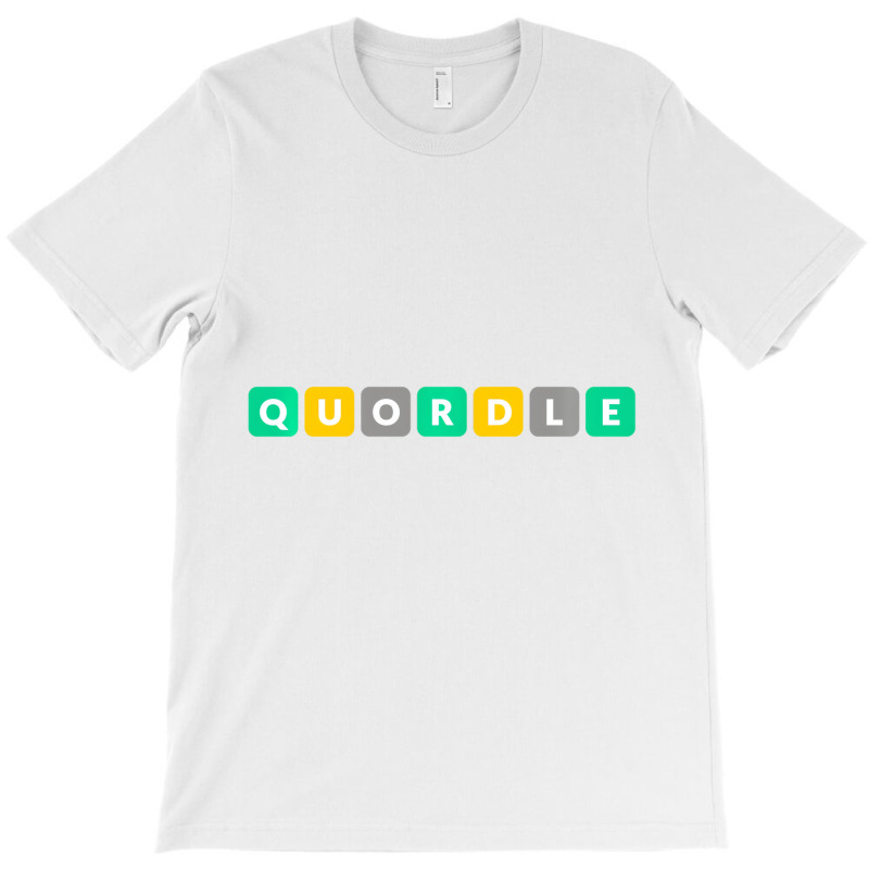 Quordle Online Word Daily Word Puzzle Game Gift Pu T-shirt | Artistshot