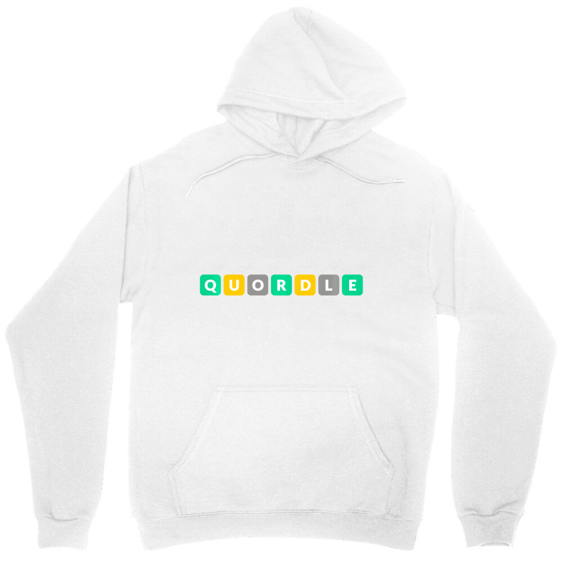 Quordle Online Word Daily Word Puzzle Game Gift Pu Unisex Hoodie | Artistshot