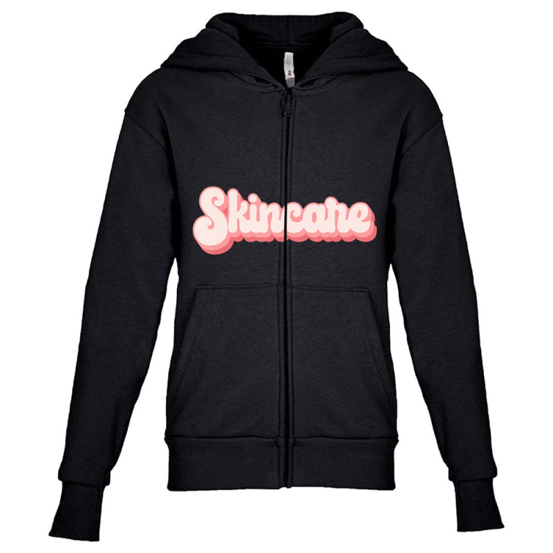 Skincare Esthetician Skin Specialist Retro Skincar Youth Zipper Hoodie | Artistshot