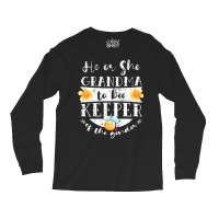 He Or She Grandma To Bee Keeper Of The Gender Reve Long Sleeve Shirts | Artistshot