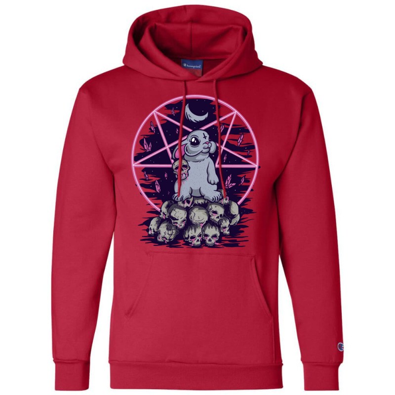 Bunny T Shirtesoteric Creepy Bunny Champion Hoodie | Artistshot