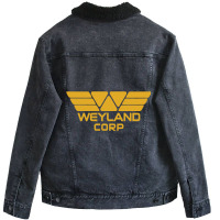 W Corp Unisex Sherpa-lined Denim Jacket | Artistshot