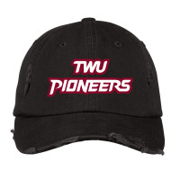 Texas Woman's Pioneers Vintage Cap | Artistshot