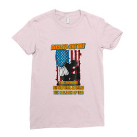 Blessed Are The Peacemakers Funny Novelty Ladies Fitted T-shirt | Artistshot