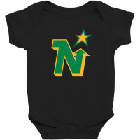 Minnesota,north,stars Baby Bodysuit | Artistshot