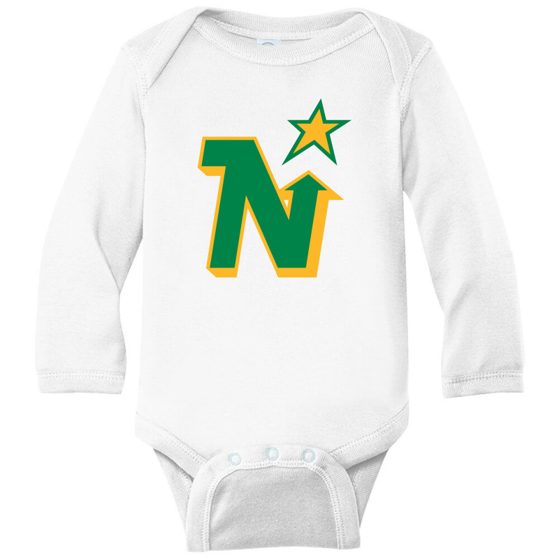 Minnesota,north,stars Long Sleeve Baby Bodysuit | Artistshot