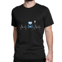 Ultrasound Technologists Sonographers Heartbeat Ra Classic T-shirt | Artistshot