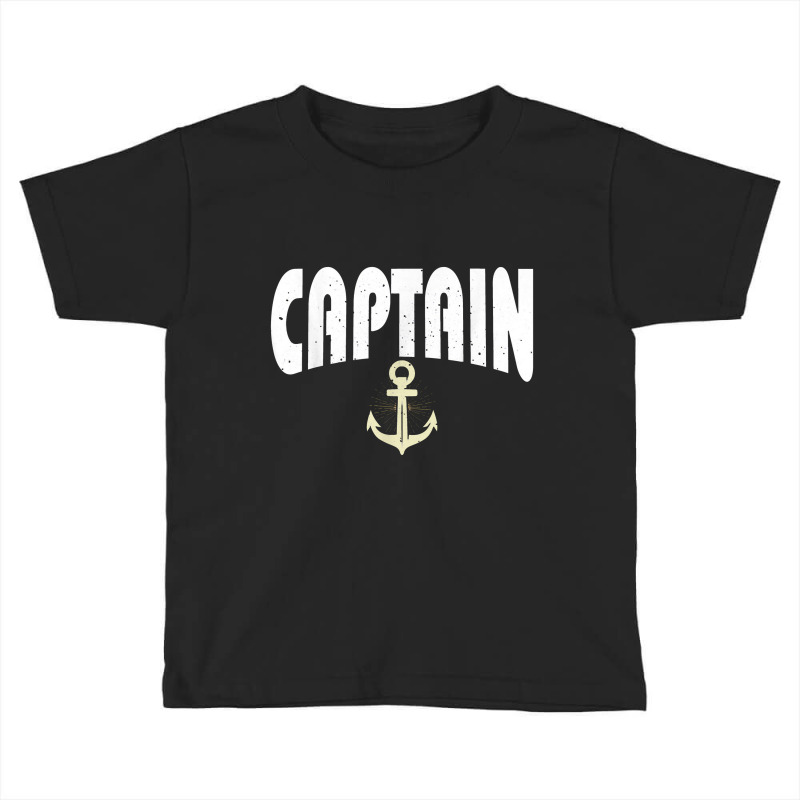 Boat Owner Novelty Captain Toddler T-shirt by godongteles | Artistshot