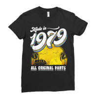 Made In 1979 All Original Parts 40th Birthday Gift Ladies Fitted T-shirt | Artistshot