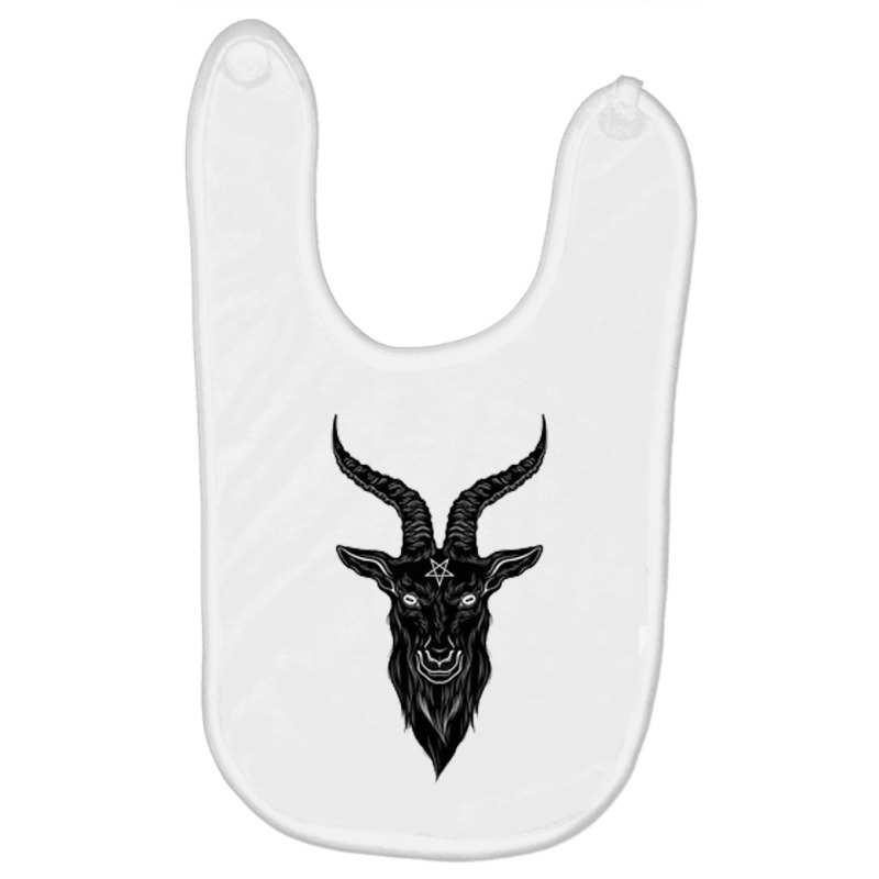 Devil, Satanic, Witch, Goat, Pentagram, Witchcraft Baby Bibs by Torresde | Artistshot