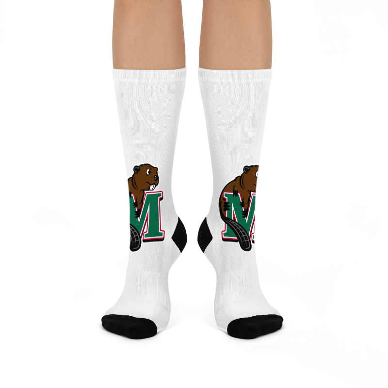 Minot State Beavers Crew Socks | Artistshot