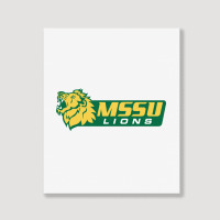 Missouri Southern Lions Portrait Canvas Print | Artistshot