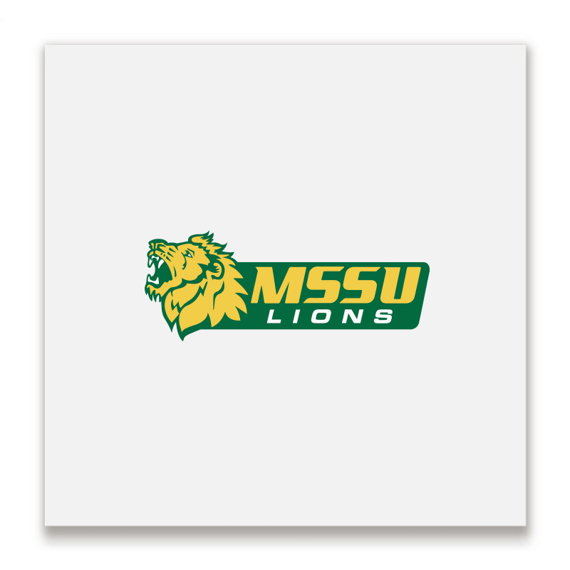 Missouri Southern Lions Metal Print Square | Artistshot