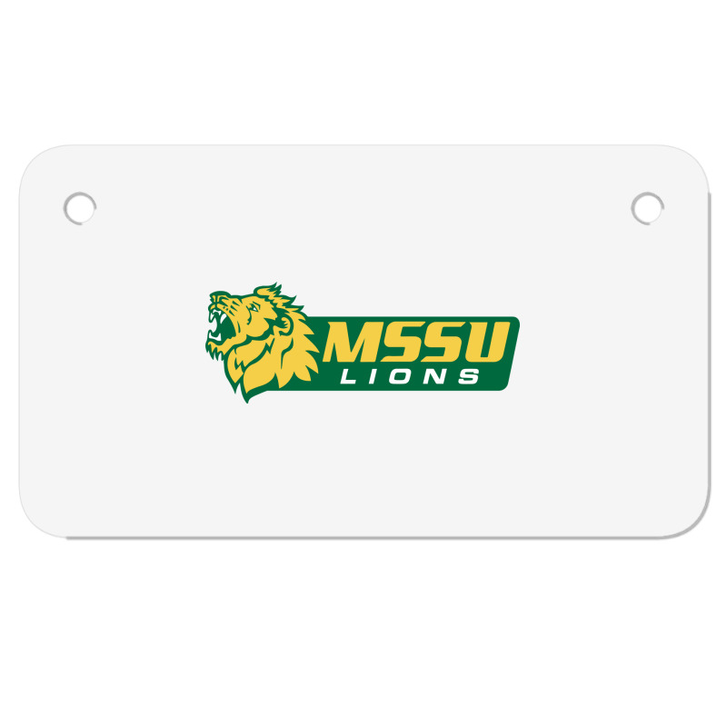 Missouri Southern Lions Motorcycle License Plate | Artistshot