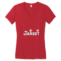 Target Team 3d Women's V-neck T-shirt | Artistshot