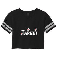 Target Team 3d Scorecard Crop Tee | Artistshot