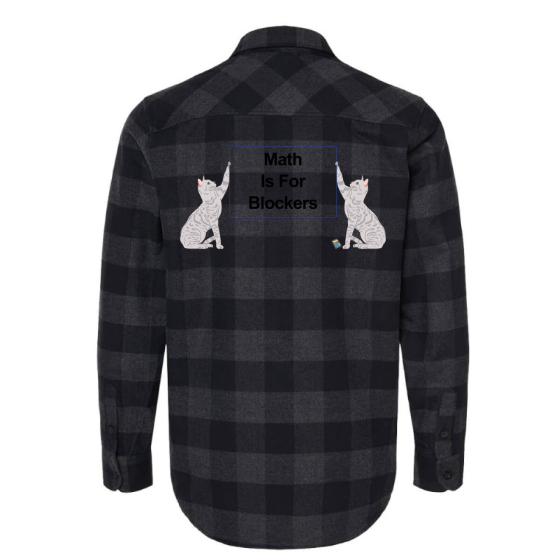 Math Is For Blockers 2 Flannel Shirt by hubricdelpr | Artistshot