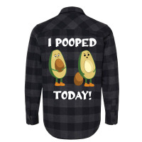 Proud Pooper Funny Poop Fart I Pooped Today T Shir Flannel Shirt | Artistshot