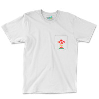 Wales,national Rugby, Pocket T-shirt | Artistshot