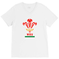 Wales,national Rugby, V-neck Tee | Artistshot